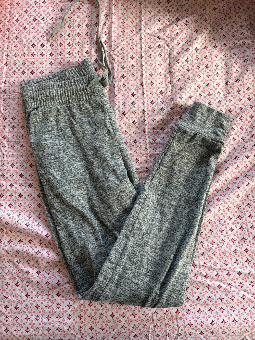 Grey comfortable joggers